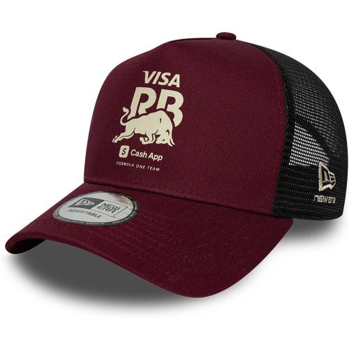 Casquette 9FORTY E-Frame Trucker Visa Cash App Racing Bulls Rouge foncé unisex - New Era Cap - Modalova