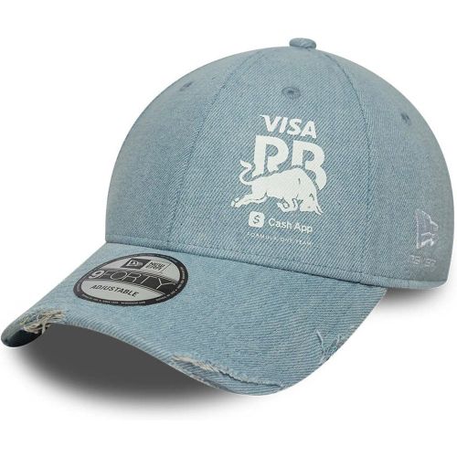 Casquette 9FORTY Adjustable Visa Cash App Racing Bulls Denim Bleu unisex - New Era Cap - Modalova