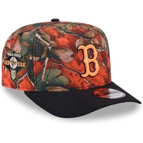 Casquette 9FIFTY A-Frame Snapback Boston Red Sox MLB Leaves Orange unisex - New Era Cap - Modalova