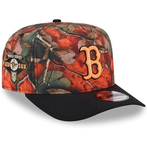 Casquette 9FIFTY A-Frame Snapback Boston Red Sox MLB Leaves Orange unisex - New Era Cap - Modalova