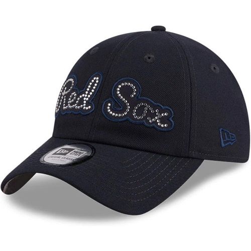 Casquette Casual Classic en Strass Boston Red Sox MLB Bleu Marine unisex - New Era Cap - Modalova