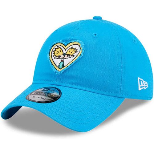 Casquette 9TWENTY Letterman Hey Arnold Heart Bleu unisex - New Era Cap - Modalova