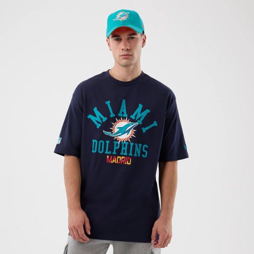 T-shirt Oversize Miami Dolphins NFL International Series Games unisex - New Era Cap - Modalova