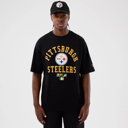 T-shirt Oversize Pittsburgh Steelers NFL International Series Games unisex - New Era Cap - Modalova