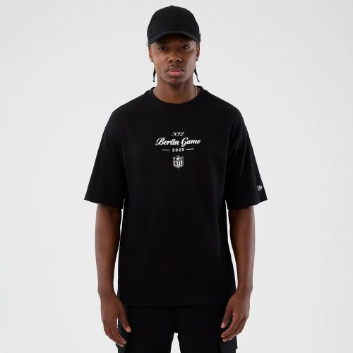 T-shirt Oversize Berlin International Series Games NFL 2025 Noir unisex - New Era Cap - Modalova