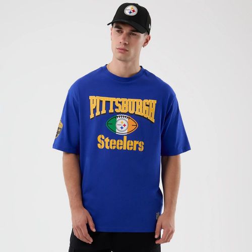 T-shirt Oversize Pittsburgh Steelers NFL International Series Games unisex - New Era Cap - Modalova