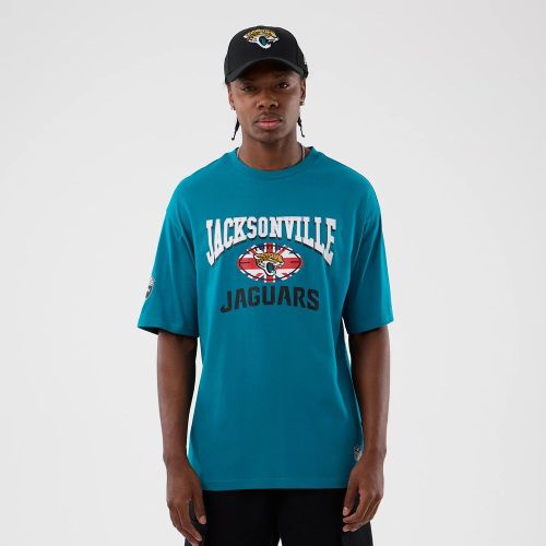 T-shirt Oversize Jacksonville Jaguars NFL International Series Games unisex - New Era Cap - Modalova