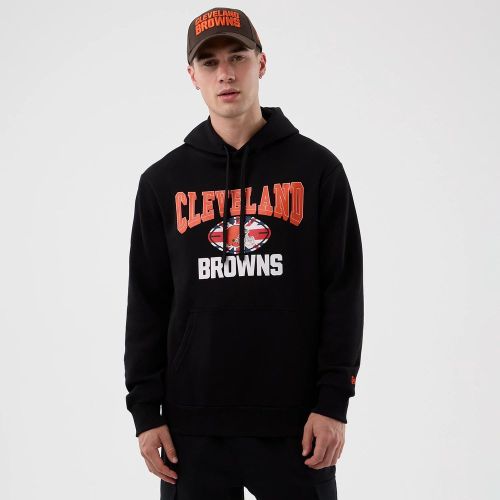 Sweat à capuche Cleveland Browns NFL International Series Games unisex - New Era Cap - Modalova