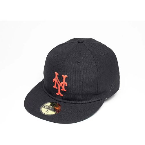 Casquette 59FIFTY Fitted Soft Black New York Mets MLB Noir unisex - New Era Cap - Modalova