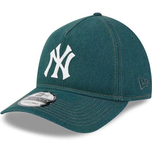 Casquette 9TWENTY A-Frame New York Yankees MLB Forest Denim Vert unisex - New Era Cap - Modalova