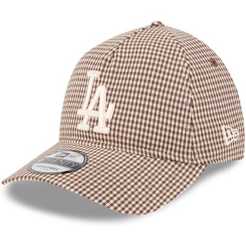 Casquette 9TWENTY A-Frame Check LA Dodgers MLB Marron unisex - New Era Cap - Modalova