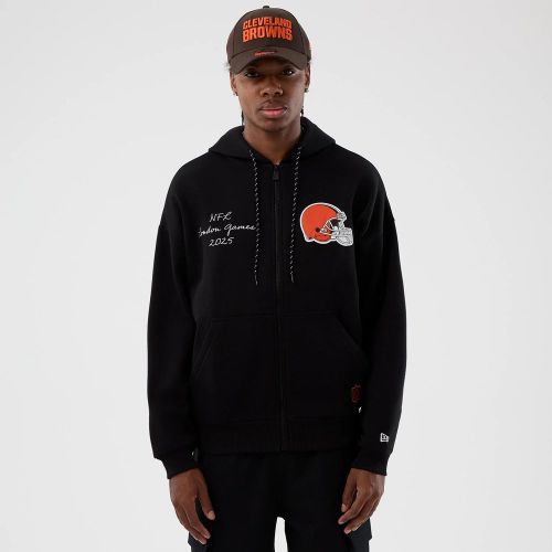 Veste à capuche Cleveland Browns NFL International Series Games unisex - New Era Cap - Modalova