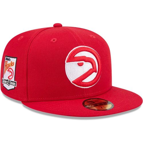 Casquette 59FIFTY Fitted Atlanta Hawks NBA Hardwood Classic Rouge unisex - New Era Cap - Modalova