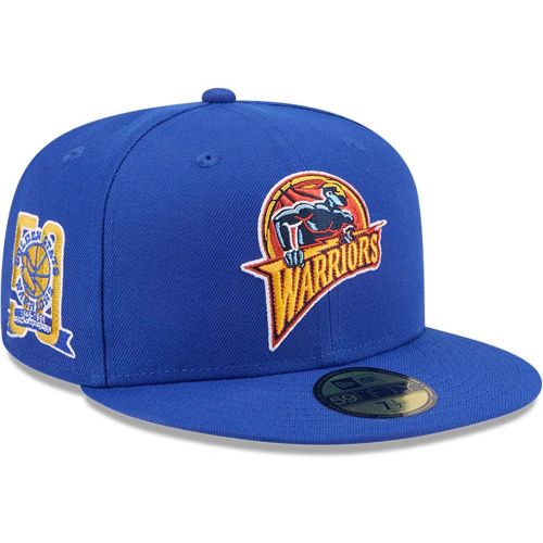 Casquette 59FIFTY Fitted Golden State Warriors Hardwood Classic Bleu unisex - New Era Cap - Modalova