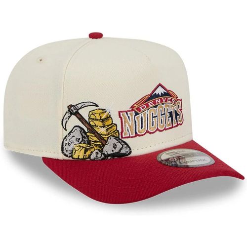Casquette 9FIFTY A-Frame Denver Nuggets NBA Hardwood Classic Rouge unisex - New Era Cap - Modalova