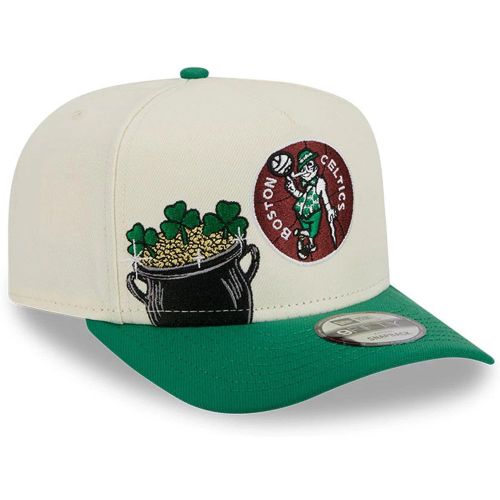 Casquette 9FIFTY A-Frame Snapback Boston Celtics NBA Crème unisex - New Era Cap - Modalova