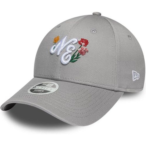 Casquette Femme 9FORTY Adjustable New Era Floral Icon Gris unisex - New Era Cap - Modalova