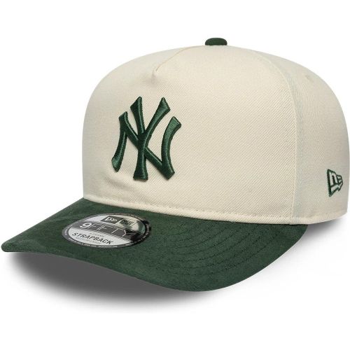 Casquette 9FIFTY A-Frame New York Yankees MLB Suede Visor Crème unisex - New Era Cap - Modalova