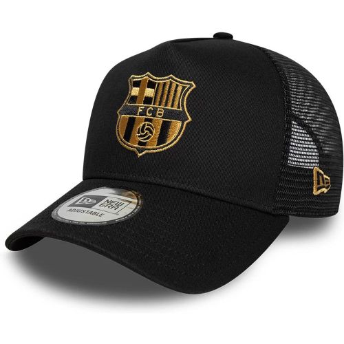 Casquette 9FORTY A-Frame Trucker FC Barcelona Noir & Or unisex - New Era Cap - Modalova