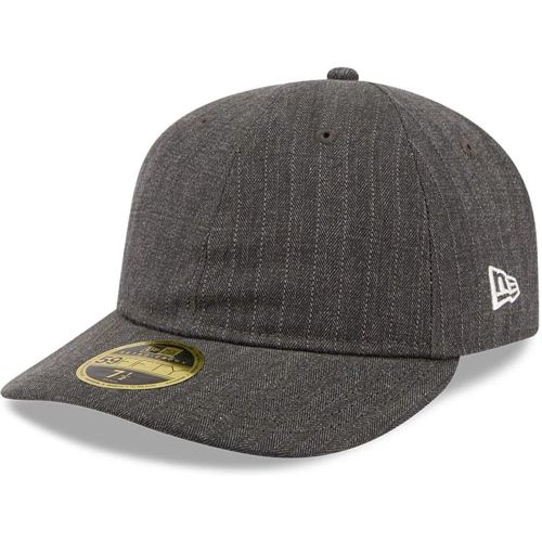 Casquette 59FIFTY Fitted Retro Crown New Era Herringbone Noir unisex - New Era Cap - Modalova
