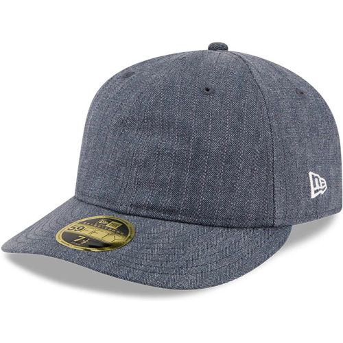 Casquette 59FIFTY Fitted Retro Crown New Era Herringbone Bleu marine unisex - New Era Cap - Modalova