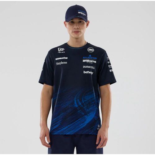 T-shirt Tech Williams Bleu marine unisex - New Era Cap - Modalova