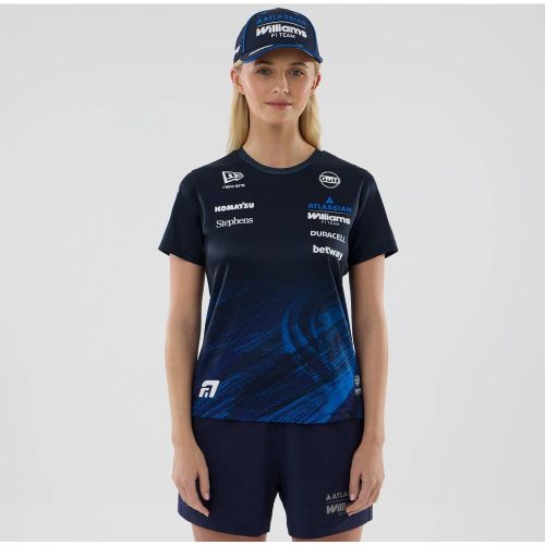 T-shirt Tech Femme Williams Alex Albon Bleu marine unisex - New Era Cap - Modalova