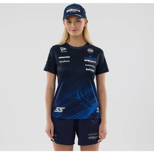 T-shirt Tech Femme Williams Carlos Sainz Bleu unisex - New Era Cap - Modalova