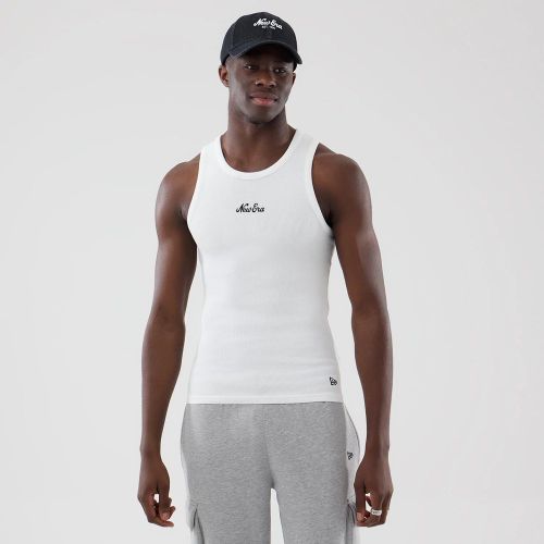 Débardeur Côtelé New Era Blanc unisex - New Era Cap - Modalova