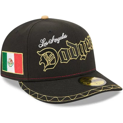 Casquette 59FIFTY Fitted LA Dodgers MLB Cinco de Mayo Noir unisex - New Era Cap - Modalova