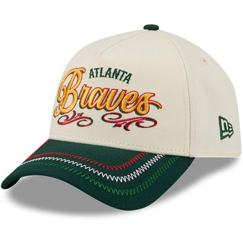 Casquette 9FORTY A-Frame Atlanta Braves MLB Cinco de Mayo Crème unisex - New Era Cap - Modalova