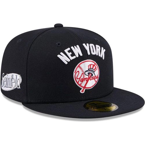 Casquette 59FIFTY Fitted MLB X Seinfeld New York Yankees Bleu marine unisex - New Era Cap - Modalova