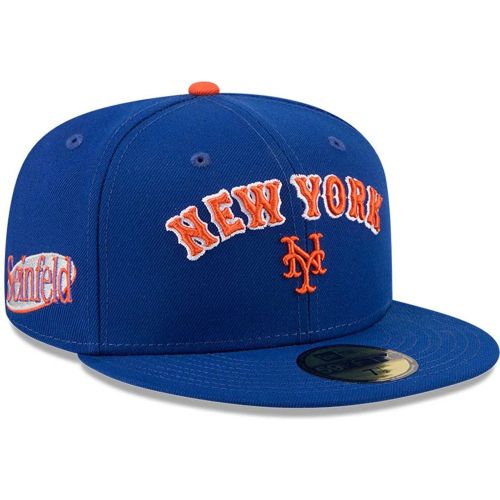 Casquette 59FIFTY Fitted MLB X Seinfeld New York Mets Bleu unisex - New Era Cap - Modalova