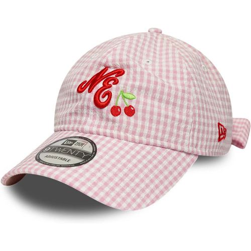 Casquette 9TWENTY New Era Gingham Bowback Rose Pastel unisex - New Era Cap - Modalova