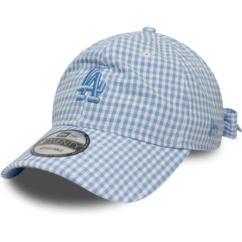 Casquette 9TWENTY Gingham Bowback LA Dodgers MLB Bleu Pastel unisex - New Era Cap - Modalova