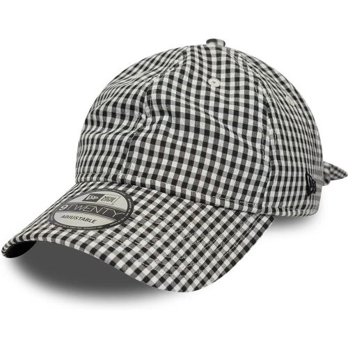 Casquette 9TWENTY New Era Gingham Bowback Noir unisex - New Era Cap - Modalova