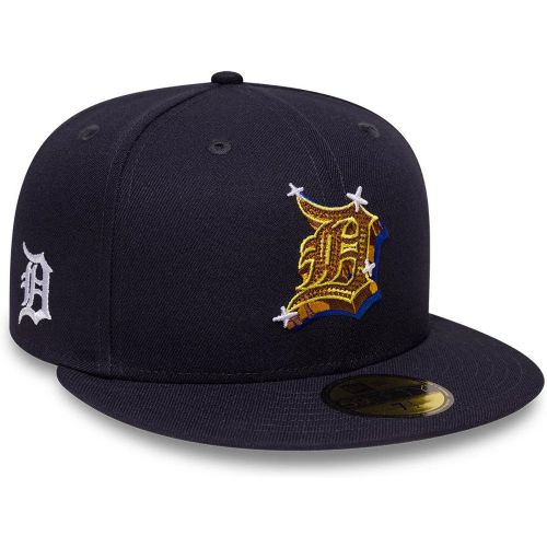 Casquette 59FIFTY Fitted Emblem Detroit Tigers MLB Bleu Marine unisex - New Era Cap - Modalova