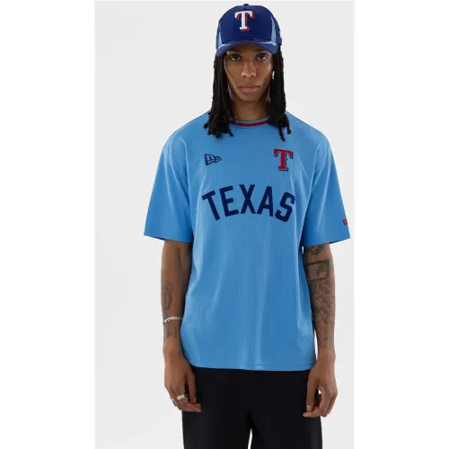 T-shirt Texas Rangers MLB Bleu unisex - New Era Cap - Modalova