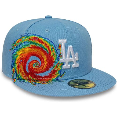 Casquette 59FIFTY Fitted Storm Pattern LA Dodgers MLB Bleu Pastel unisex - New Era Cap - Modalova