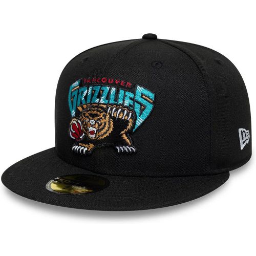 Casquette 59FIFTY Fitted Hardwood Classic Vancouver Grizzlies NBA Noir unisex - New Era Cap - Modalova