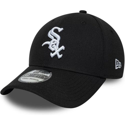 Casquette 39THIRTY Stretch Fit Classic Chicago White Sox MLB Noir unisex - New Era Cap - Modalova