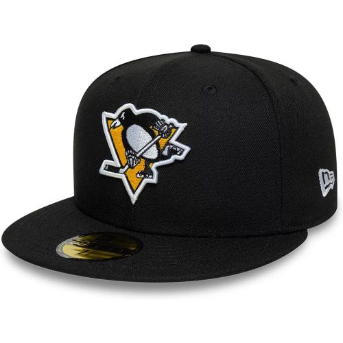 Casquette 59FIFTY Fitted Basic Pittsburgh Penguins NHL Noir unisex - New Era Cap - Modalova