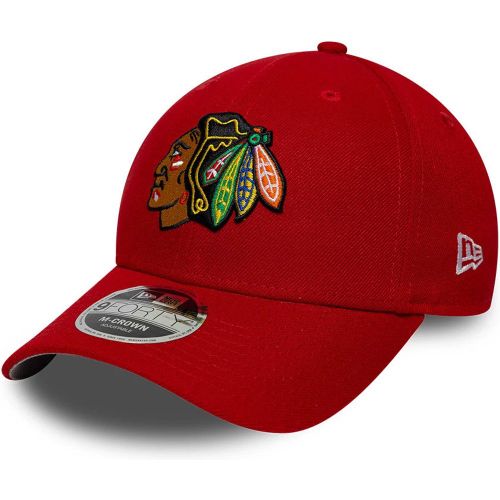 Casquette 9FORTY M-Crown Chicago Blackhawks Team NHL Rouge unisex - New Era Cap - Modalova
