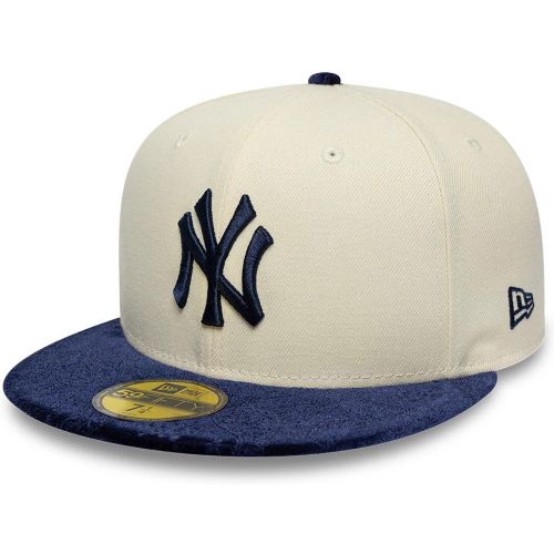 Casquette 59FIFTY Fitted Visière Paisley New York Yankees MLB Crème unisex - New Era Cap - Modalova