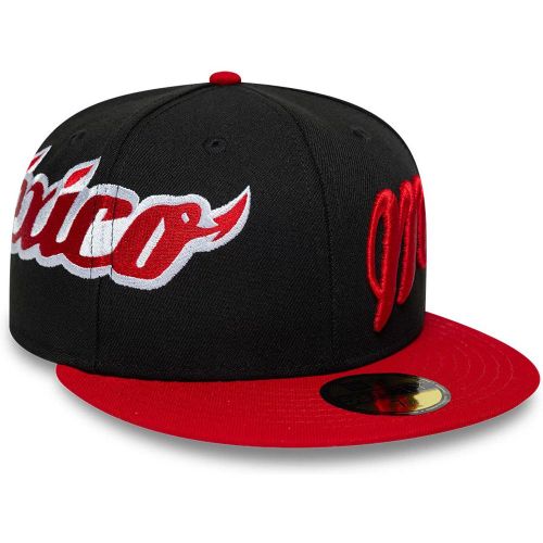 Casquette 59FIFTY Fitted Multi Logo Mexico Diablos LMB Noir unisex - New Era Cap - Modalova