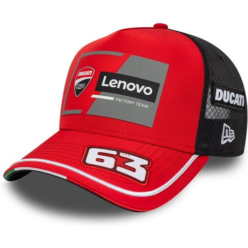 Casquette 9FORTY E-Frame Ducati Motor Replica Francesco Bagnaia Red unisex - New Era Cap - Modalova