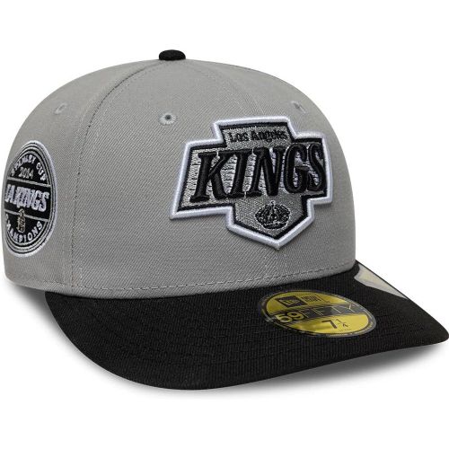 Casquette 59FIFTY Fitted LA Lakers Kings Champions NHL Gris unisex - New Era Cap - Modalova