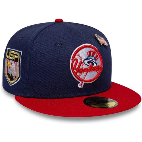 Casquette 59FIFTY Fitted Sister Cities New York Yankees MLB Bleu unisex - New Era Cap - Modalova