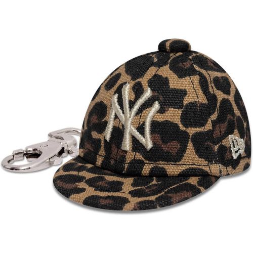 Porte-clés Mini Casquette New York Yankees MLB Leopard Noir unisex - New Era Cap - Modalova