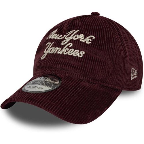 Casquette 9TWENTY A-Frame New York Yankees MLB Cord Script Bordeaux unisex - New Era Cap - Modalova